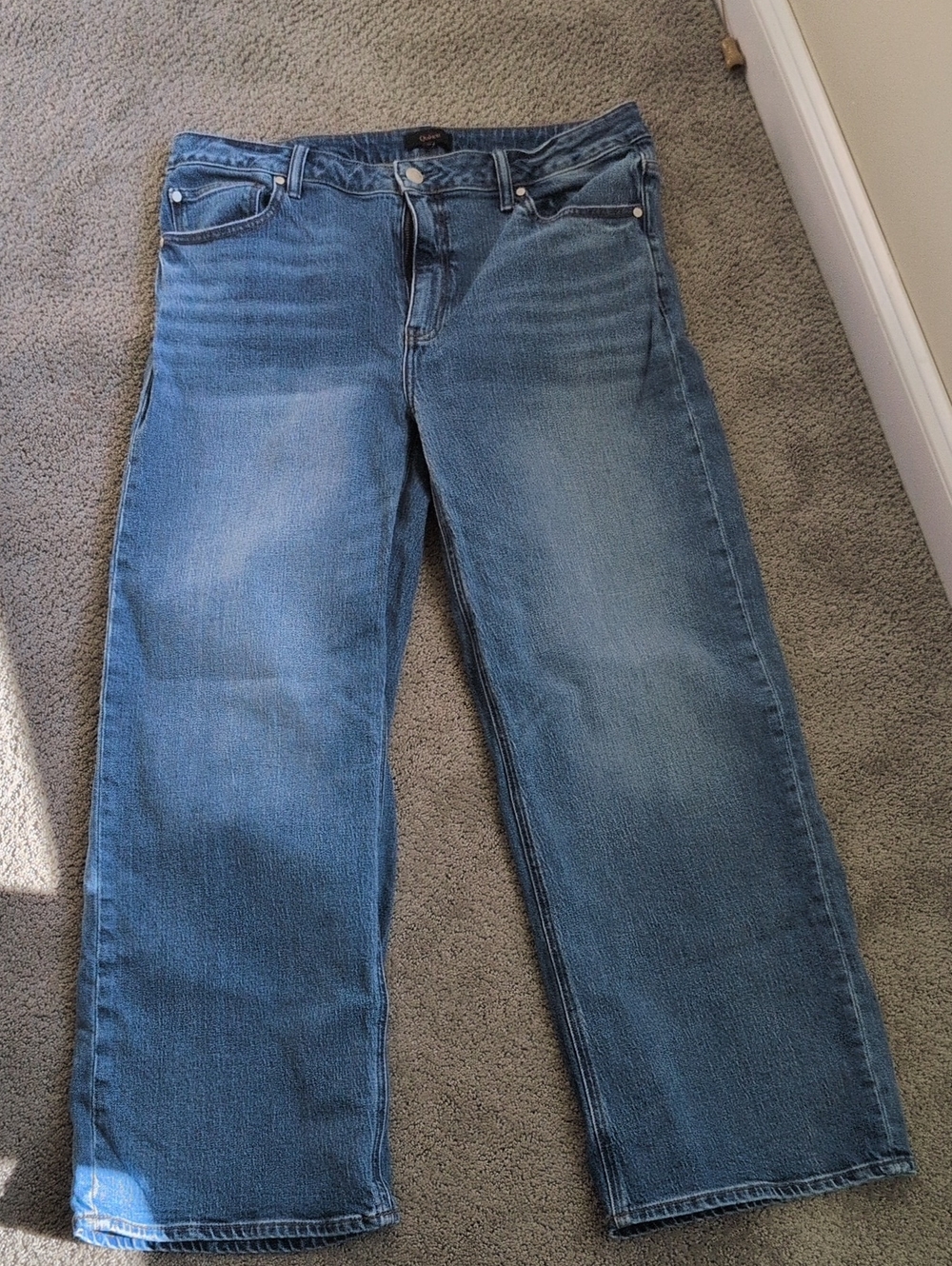 Quince Bella Stretch Wide Leg Jeans